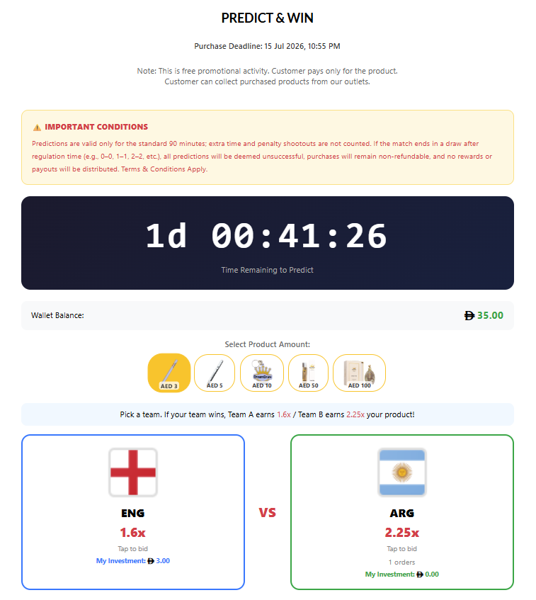 Predict & WIN